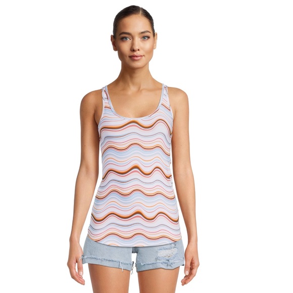 ⚠️🎀BIG $2 SALE!!⚠️🎀 Stripe no boundaries tank top - Picture 2 of 4